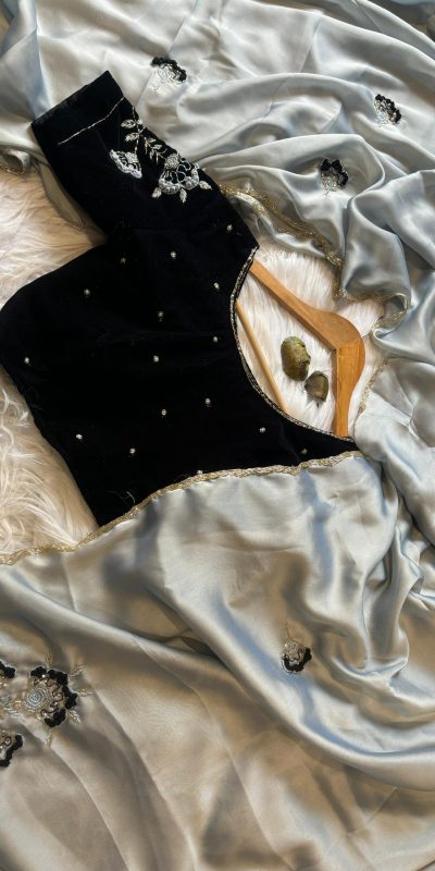 AC AZAELEA Light Grey Rangoli Silk Lace Work & Resham Work Saree with . Exclusive Offer ₹2549. Delivery 4-6 Working Days. Shop now. | Creative Sarees, Embroidered Sarees, Bollywood Sarees, Designer Sarees, Ethnic Saree, Modern Digital sarees, Party Wear Sarees, Sarees