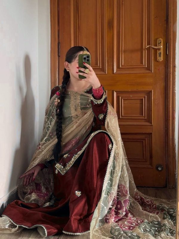 LG 1996 Maroon Chinon Salwar Suit Perfect for Wedding, Party, Festival Celebrations, Diwali, Lohri . Grab it for ₹1999. Delivery 4-6 Working Days. | Casual Suits, Jump Suits, Creative suits, Designer Suits, Palazzo Suits, Party Wear Suits, Patiala Suits, Salwar suit, Straight Suits