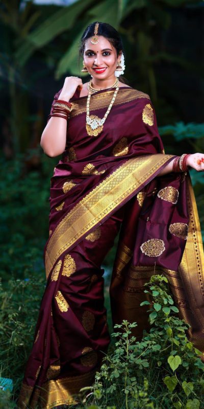 KP 3035 Maroon Soft Lichi Silk Saree Perfect for Wedding, Party, Housewarming, Raksha Bandhan, Family Gatherings . Exclusive Offer ₹1399. Delivery | Embroidered Sarees, Bollywood Sarees, Creative Sarees, Designer Sarees, Ethnic Saree, Modern Digital sarees, Party Wear Sarees, Sarees