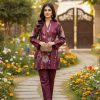 Maroon Linen Cotton Turkish Style Kurti