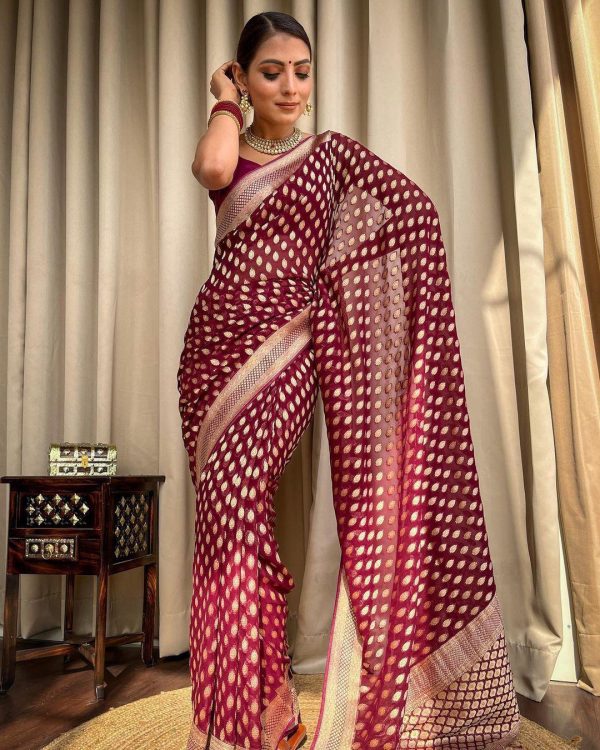 KP 5083 5083 Soft Lichi Silk Perfect for Wedding, Party, Family Gatherings, Sangeet, Diwali Cloth. Saree. Get it for ₹1399. Delivery 4-6 Working Days. | Embroidered Sarees, Bollywood Sarees, Creative Sarees, Designer Sarees, Ethnic Saree, Modern Digital sarees, Party Wear Sarees, Sarees