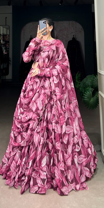 LNB 1027 Maroon Color Tabby Silk Lehenga Choli with Designer Work. Exclusive Offer ₹1999. Delivery 4-6 Working Days. Shop now. | Creative Lehenga, Bollywood Lehenga, Designer Lehenga, Embroidered Lehenga, Lehenga, Party Wear Lehenga