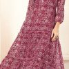 INLI BLOSSOM 2.0 Maroon Georgette print Gown Perfect for Wedding, Party, Ganesh Chaturthi, Bridal Wear, Durga Puja – . Get it for ₹1499. Delivery 4-6 Days | Bollywood Gowns, Creative Gowns, Designer Gowns, Embroidered Gowns, Gowns, Party Wear Gowns