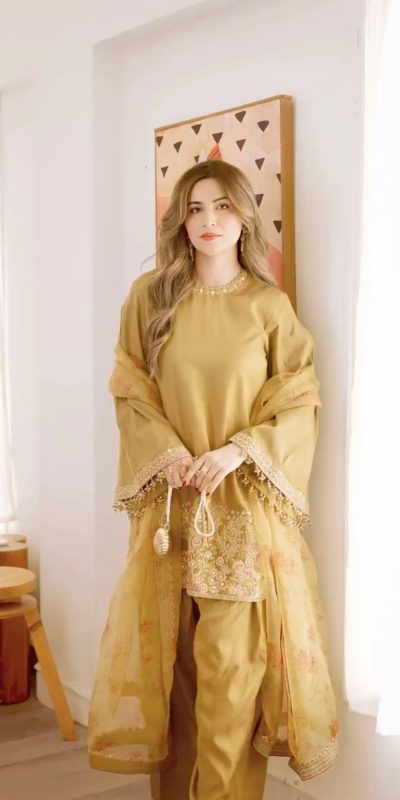 SSR 515 Mustard French Crep Silk With Embroidery Sequence Work with Digital Print & Lace Work Salwar Suit at ₹2099 only. Delivery 4-6 Days | Casual Suits, Jump Suits, Creative suits, Designer Suits, Palazzo Suits, Party Wear Suits, Patiala Suits, Salwar suit, Straight Suits