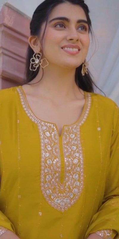 DC 106 Mustard Havy Pure Chinon Salwar Suit Perfect for Wedding, Party, Haldi, Onam, Baisakhi – . Festive Deal ₹1799. Delivery 4-6 Working Days. | Casual Suits, Jump Suits, Tops & Bottoms, Track Suits, Trendy Wear, Creative suits, Designer Suits, Palazzo Suits, Party Wear Suits, Patiala Suits, Salwar suit, Straight Suits