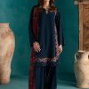 ZSR 3123 Navy Blue Pure Natural Crep Silk with Embroidery Work & Digital Print Salwar Suit . Now at just ₹2049. Delivery 4-6 Working Days. | Casual Suits, Jump Suits, Creative suits, Designer Suits, Palazzo Suits, Party Wear Suits, Patiala Suits, Salwar suit, Straight Suits