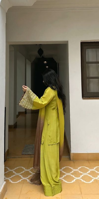 NSR 854 Parrot Green Natural Satin Silk Sequence Work with Lace Work & Embroidery Work Salwaar Suit Now at just ₹1799. Delivery 4-6 Working Days. Shop now. | Casual Suits, Jump Suits, Creative suits, Designer Suits, Palazzo Suits, Party Wear Suits, Patiala Suits, Salwar suit, Straight Suits