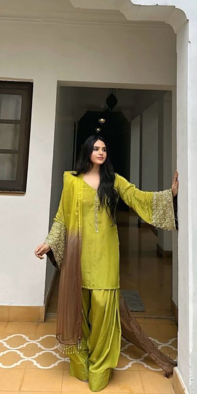 NSR 854 Parrot Green Natural Satin Silk Sequence Work with Lace Work & Embroidery Work Salwaar Suit Now at just ₹1799. Delivery 4-6 Working Days. Shop now. | Casual Suits, Jump Suits, Creative suits, Designer Suits, Palazzo Suits, Party Wear Suits, Patiala Suits, Salwar suit, Straight Suits