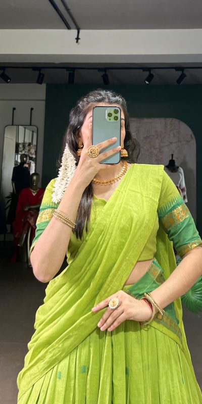 LNB 1904 Parrot Green Pure Chanderi with Zari Work Lehenga Choli . Affordable Price ₹1999. Delivery 4-6 Working Days. Shop now. | Bollywood Lehenga, Creative Lehenga, Designer Lehenga, Embroidered Lehenga, Lehenga, Party Wear Lehenga