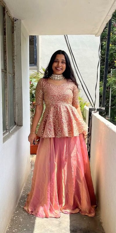 ZSR 3136 Peach Color Crunchy Silk Embroidery Work Salwar Suit in . Get it for ₹2149. Delivery 4-6 Working Days. Shop now. | Casual Suits, Jump Suits, Creative suits, Designer Suits, Palazzo Suits, Party Wear Suits, Patiala Suits, Salwar suit, Straight Suits