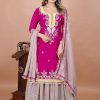 SRK 5260 Pink Faux Georgette With 5mm Embroidery Sequence Work Perfect for Wedding, Party, Karwa Chauth, Ethnic Day, Baisakhi Beast Price At 2149/- Only | Casual Suits, Jump Suits, Creative suits, Designer Suits, Palazzo Suits, Party Wear Suits, Patiala Suits, Salwar suit, Straight Suits