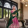 LNB 1240 Pink Kanchipuram With Embroidery Work & Zari Work Lehenga Choli ₹2499 on Available. Delivery 4-6 Working Days. Shop now. | Creative Lehenga, Bollywood Lehenga, Designer Lehenga, Embroidered Lehenga, Lehenga, Party Wear Lehenga