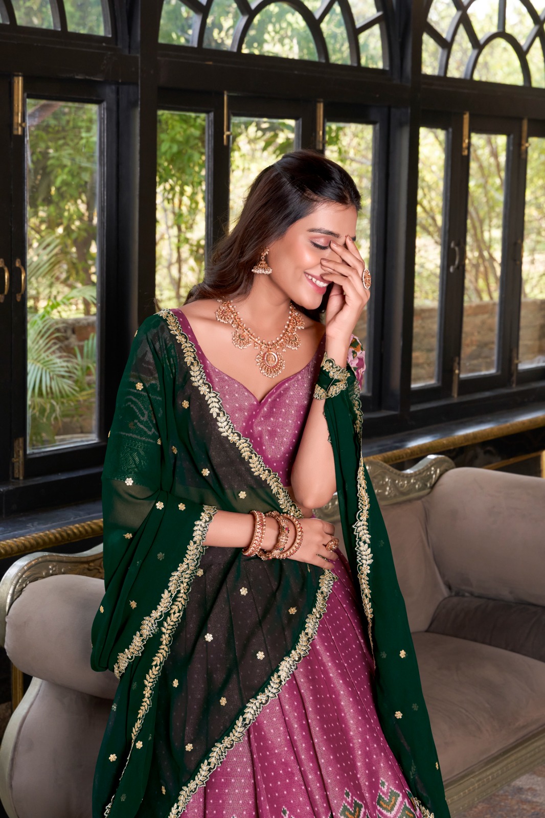 LNB 1240 Pink Kanchipuram With Embroidery Work & Zari Work Lehenga Choli ₹2499 on Available. Delivery 4-6 Working Days. Shop now. | Creative Lehenga, Bollywood Lehenga, Designer Lehenga, Embroidered Lehenga, Lehenga, Party Wear Lehenga