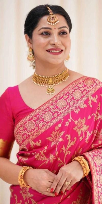 KP 4077 Pink Soft Lichi Silk Saree Perfect for Wedding, Party, Baisakhi, Temple Visit, Anniversary . Best Price ₹1349. Delivery 4-6 Working Days. | Embroidered Sarees, Bollywood Sarees, Creative Sarees, Designer Sarees, Ethnic Saree, Modern Digital sarees, Party Wear Sarees, Sarees