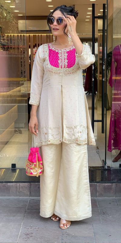 SRK 5277 Pink Mal Cotton With Embroidery Work & Bead Work Salwar Suit . Affordable Price ₹1799. Delivery 4-6 Working Days. Shop now. | Casual Suits, Jump Suits, Creative suits, Designer Suits, Palazzo Suits, Party Wear Suits, Patiala Suits, Salwar suit, Straight Suits