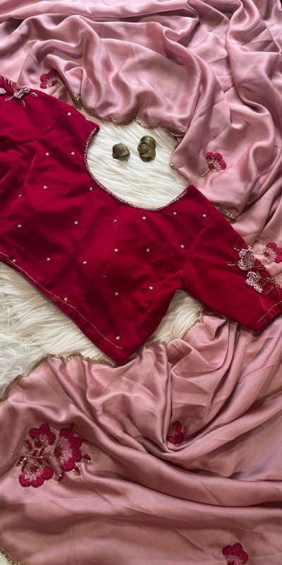 AC AZAELEA Pink Rangoli Silk Lace Work & Resham Work Saree with . Exclusive Offer ₹2549. Delivery 4-6 Working Days. Shop now. | Creative Sarees, Embroidered Sarees, Bollywood Sarees, Designer Sarees, Ethnic Saree, Modern Digital sarees, Party Wear Sarees, Sarees