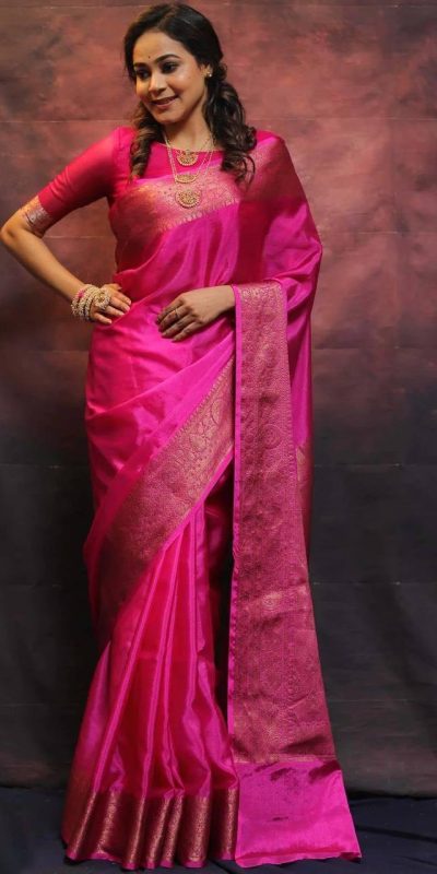 KP 6009 Pink Color Soft Lichi Silk With Lace Border & Lace Work. Now Saree at just ₹1349. Delivery 4-6 Working Days. Shop now. | Embroidered Sarees, Bollywood Sarees, Creative Sarees, Designer Sarees, Ethnic Saree, Modern Digital sarees, Party Wear Sarees, Sarees