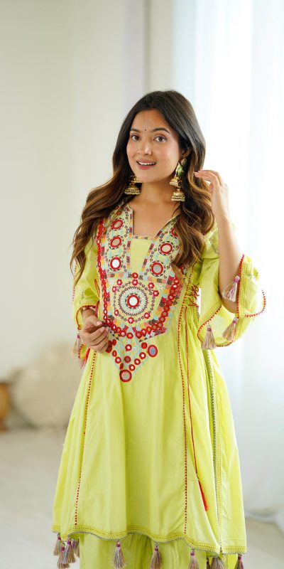 SRK 5286 Pista in Khadi Cotton Mirror Work & Embroidery Work Salwar Suit . Now at just ₹2099. Delivery 4-6 Working Days. Shop now. | Casual Suits, Jump Suits, Creative suits, Designer Suits, Palazzo Suits, Party Wear Suits, Patiala Suits, Salwar suit, Straight Suits