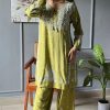 Pista Rayon With Embroidery Work Salwar Suit