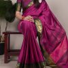 YNF 7405 Rani Pink Poly Cotton With Zari Work Saree . Wedding, Party, Festive, Events Now at just ₹1449. Delivery 4-6 Working Days. Shop now. | Embroidered Sarees, Bollywood Sarees, Creative Sarees, Designer Sarees, Ethnic Saree, Modern Digital sarees, Party Wear Sarees, Sarees