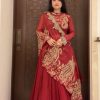 BE 400 Red Georgette Lehenga Choli Perfect for Wedding, Party, Pooja, Cultural Events, Baisakhi . Now at just ₹2449. Delivery 4-6 Working Days. Shop now | Bollywood Lehenga, Creative Lehenga, Designer Lehenga, Embroidered Lehenga, Lehenga, Party Wear Lehenga