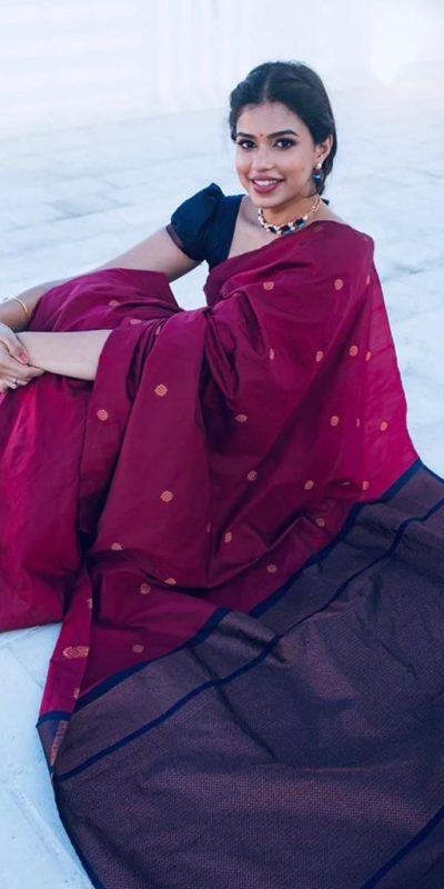 KP 5000 Red Soft Lichi Silk Saree with Designer Work. Wedding, Party, Festive, Events, Now at just ₹1249. Delivery 4-6 Working Days. Shop now. | Embroidered Sarees, Bollywood Sarees, Creative Sarees, Designer Sarees, Ethnic Saree, Modern Digital sarees, Party Wear Sarees, Sarees