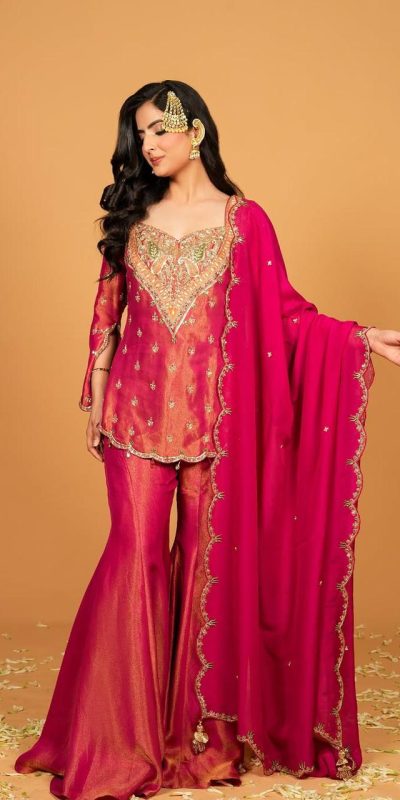 NSR 852 Red Simar Silk With Embroidery Work with Full Sleeve Salwar Suit in . Now at just ₹2099. Delivery 4-6 Working Days. Shop n | Casual Suits, Jump Suits, Creative suits, Designer Suits, Palazzo Suits, Party Wear Suits, Patiala Suits, Salwar suit, Straight Suits