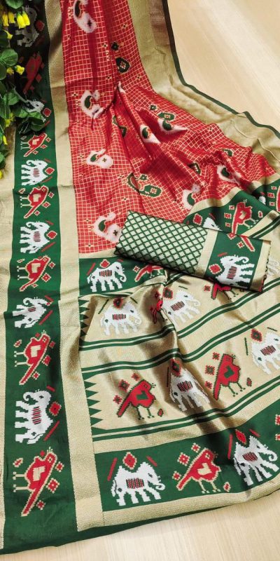 KP 6005 Red Soft Lichi Silk With Lace Work & Lace Border Saree. Introductory Price ₹1399. Delivery 4-6 Working Days. Shop now. | Embroidered Sarees, Bollywood Sarees, Creative Sarees, Designer Sarees, Ethnic Saree, Modern Digital sarees, Party Wear Sarees, Sarees