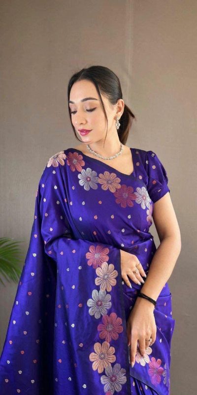 KP 6003 Royal Blue Soft Lichi Silk Cloth Lace Work & Lace Border Saree in Best Price ₹1399. Delivery 4-6 Working Days. Shop now. | Embroidered Sarees, Bollywood Sarees, Creative Sarees, Designer Sarees, Ethnic Saree, Modern Digital sarees, Party Wear Sarees, Sarees