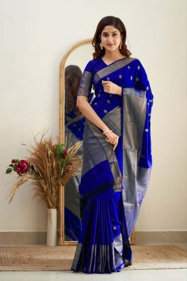 KP 5088 Royal Blue Soft Lichi Silk Cloth Saree With Lace Border & Lace Work. Best Price ₹1349. Delivery 4-6 Working Days. Shop now. | Embroidered Sarees, Bollywood Sarees, Creative Sarees, Designer Sarees, Ethnic Saree, Modern Digital sarees, Party Wear Sarees, Sarees