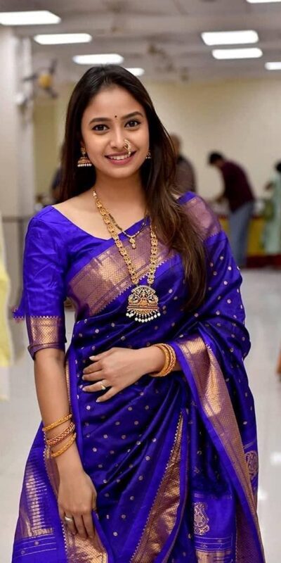 KP 3087 Royal Blue Color Soft Lichi Silk With Lace Work & Lace Border Saree Grab it for ₹1299. Delivery 4-6 Working Days. Shop now. | Embroidered Sarees, Bollywood Sarees, Creative Sarees, Designer Sarees, Ethnic Saree, Modern Digital sarees, Party Wear Sarees, Sarees