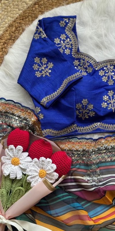 AC MIRA Royal Blue in Color Soft Organza Embroidery Work & Lace Work Saree . Get it for ₹2449. Delivery 4-6 Working Days. Shop now. | Creative Sarees, Embroidered Sarees, Bollywood Sarees, Designer Sarees, Ethnic Saree, Modern Digital sarees, Party Wear Sarees, Sarees