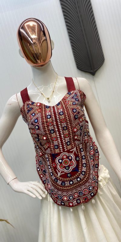 LG 652 White Bangalorey With Mirror Work & Embroidery Work Lehenga Choli . Affordable Price ₹1949. Delivery 4-6 Working Days. Shop now. | Creative Lehenga, Bollywood Lehenga, Designer Lehenga, Embroidered Lehenga, Lehenga, Party Wear Lehenga