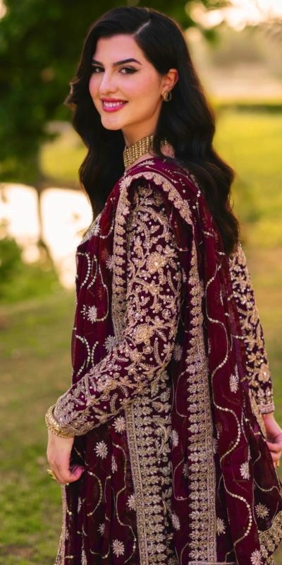 SRK 5238 Wine Faux Georgette With 5mm Embroidery Sequence Work with Beads Work Wedding, Party, Festive, Events, 4-6 Working Days At 2399 | Casual Suits, Jump Suits, Creative suits, Designer Suits, Palazzo Suits, Party Wear Suits, Patiala Suits, Salwar suit, Straight Suits