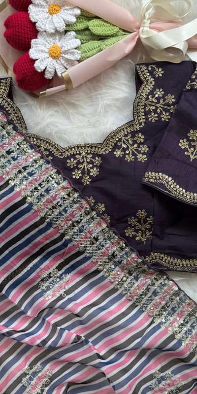 AC MIRA Wine in Color Soft Organza Embroidery Work & Lace Work Saree . Get it for ₹2449. Delivery 4-6 Working Days. Shop now. | Creative Sarees, Embroidered Sarees, Bollywood Sarees, Designer Sarees, Ethnic Saree, Modern Digital sarees, Party Wear Sarees, Sarees