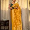 KP 5083 Yellow Soft Lichi Silk Perfect for Wedding, Party, Family Gatherings, Sangeet, Diwali Cloth. Saree. Get it for ₹1399. Delivery 4-6 Working Days. | Embroidered Sarees, Bollywood Sarees, Creative Sarees, Designer Sarees, Ethnic Saree, Modern Digital sarees, Party Wear Sarees, Sarees