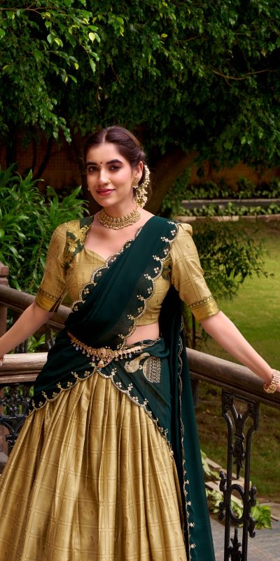 LNB 2028 Cream Embroidery Work & Zari Work Lehenga Choli in Cream Poly Cotton. Available at ₹1999 only. Delivery 4-6 Working Days. Shop now. | Bollywood Lehenga, Creative Lehenga, Designer Lehenga, Embroidered Lehenga, Lehenga, Party Wear Lehenga