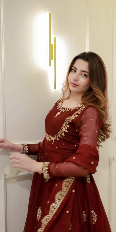 LG 2006 Maroon Georgette Gown Perfect for Wedding, Party, Engagement, Diwali, Sangeet . Exclusive Offer ₹1999. Delivery 4-6 Working Days. Shop now. | Bollywood Gowns, Creative Gowns, Designer Gowns, Embroidered Gowns, Gowns, Party Wear Gowns