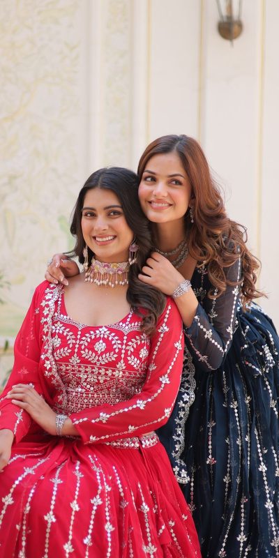 Ram 085 Navy Blue Color Fox Georgette Lehenga Choli with Embroidery Work. Grab it for ₹3049. Delivery 4-6 Working Days. Shop now. | Bollywood Lehenga, Creative Lehenga, Designer Lehenga, Embroidered Lehenga, Lehenga, Party Wear Lehenga