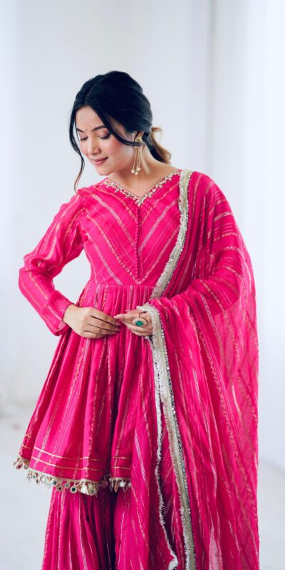 SRK 5300 Pink Mal Chanderi With Lace Work & Mirror Work Salwar Suit . Get it for ₹2099. Delivery 4-6 Working Days. Shop now. | Casual Suits, Jump Suits, Tops & Bottoms, Track Suits, Trendy Wear, Creative suits, Designer Suits, Palazzo Suits, Party Wear Suits, Patiala Suits, Salwar suit, Straight Suits