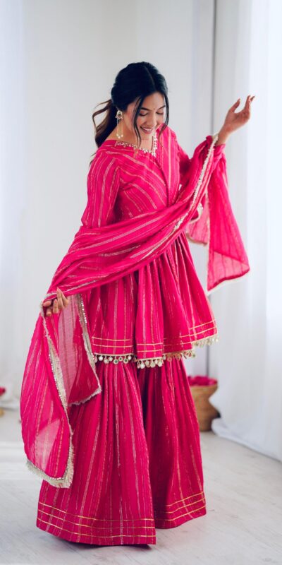 SRK 5300 Pink Mal Chanderi With Lace Work & Mirror Work Salwar Suit . Get it for ₹2099. Delivery 4-6 Working Days. Shop now. | Casual Suits, Jump Suits, Tops & Bottoms, Track Suits, Trendy Wear, Creative suits, Designer Suits, Palazzo Suits, Party Wear Suits, Patiala Suits, Salwar suit, Straight Suits