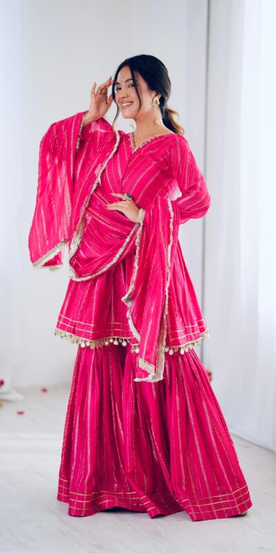SRK 5300 Pink Mal Chanderi With Lace Work & Mirror Work Salwar Suit . Get it for ₹2099. Delivery 4-6 Working Days. Shop now. | Casual Suits, Jump Suits, Tops & Bottoms, Track Suits, Trendy Wear, Creative suits, Designer Suits, Palazzo Suits, Party Wear Suits, Patiala Suits, Salwar suit, Straight Suits