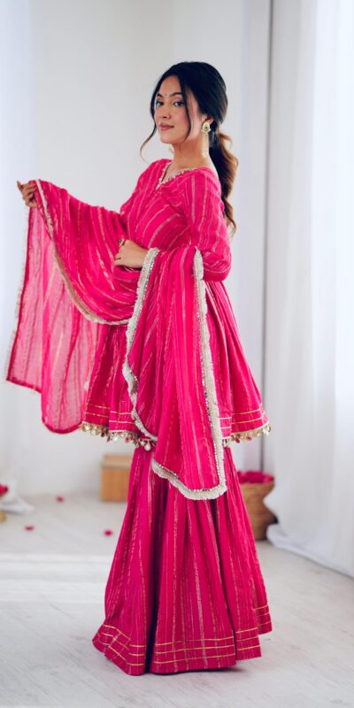 SRK 5300 Pink Mal Chanderi With Lace Work & Mirror Work Salwar Suit . Get it for ₹2099. Delivery 4-6 Working Days. Shop now. | Casual Suits, Jump Suits, Tops & Bottoms, Track Suits, Trendy Wear, Creative suits, Designer Suits, Palazzo Suits, Party Wear Suits, Patiala Suits, Salwar suit, Straight Suits