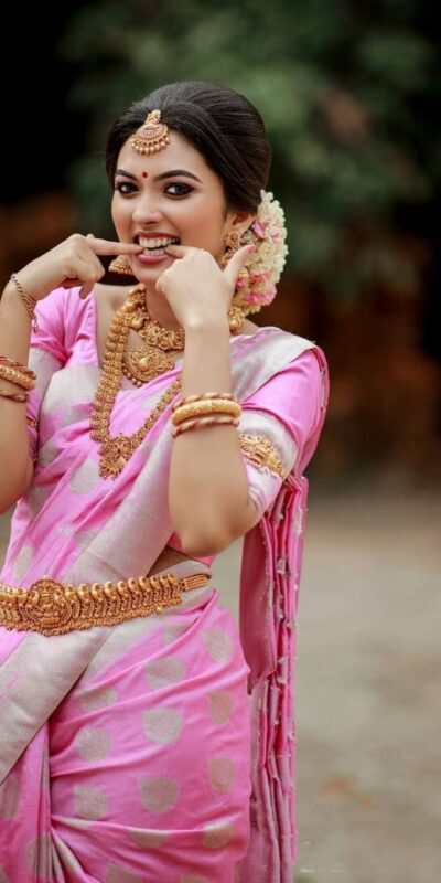 KPR 092 Pink Color Soft Lichi Silk Saree with Lace Work & Lace Border. Get it for ₹1299. Delivery 4-6 Working Days. Shop now. | Creative Sarees, Embroidered Sarees, Bollywood Sarees, Designer Sarees, Ethnic Saree, Modern Digital sarees, Party Wear Sarees, Sarees