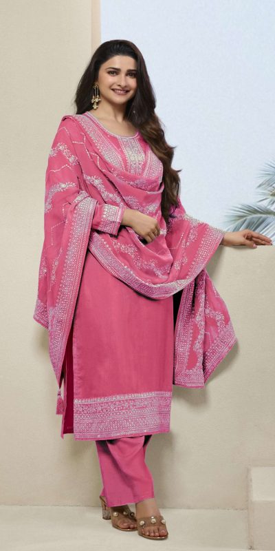 DS 64952 Pink in Vichitra Embroidery Work Salwar Suit . Wedding, Party, Festive, Events, Special Price ₹2049. Delivery 4-6 Working Days. Shop now. | Casual Suits, Jump Suits, Creative suits, Designer Suits, Palazzo Suits, Party Wear Suits, Patiala Suits, Salwar suit, Straight Suits