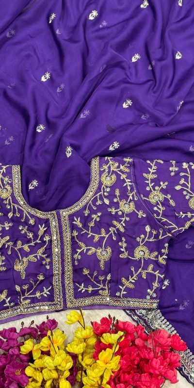 AC MAGIC CIRCLE Purple Soft Organza Saree Perfect for Wedding, Party, Haldi, Festival Celebrations, Diwali – . Grab it for ₹2099. Delivery 4-6 Working Days | Creative Sarees, Embroidered Sarees, Bollywood Sarees, Designer Sarees, Ethnic Saree, Modern Digital sarees, Party Wear Sarees, Sarees