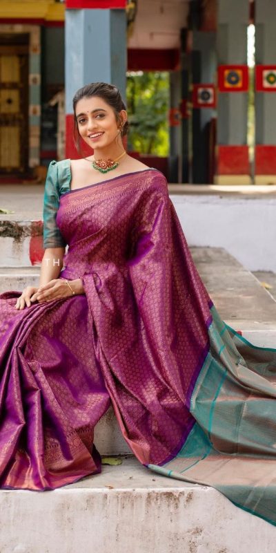 KPR 207 Wine Color Soft Lichi Silk Saree with Lace Work & Lace Border. Get it for ₹1299. Delivery 4-6 Working Days. Shop now. | Creative Sarees, Embroidered Sarees, Bollywood Sarees, Designer Sarees, Ethnic Saree, Modern Digital sarees, Party Wear Sarees, Sarees