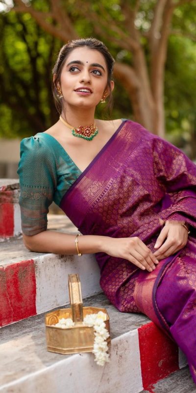 KPR 207 Wine Color Soft Lichi Silk Saree with Lace Work & Lace Border. Get it for ₹1299. Delivery 4-6 Working Days. Shop now. | Creative Sarees, Embroidered Sarees, Bollywood Sarees, Designer Sarees, Ethnic Saree, Modern Digital sarees, Party Wear Sarees, Sarees