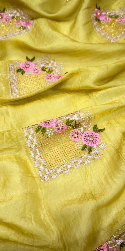 SC 239 Pink Georgette With Lace Work & Lace Border Saree . Wedding, Party, Festive, Events, Exclusive Offer ₹1599. Delivery 4-6 Working Days. Shop now. | Creative Sarees, Embroidered Sarees, Bollywood Sarees, Designer Sarees, Ethnic Saree, Modern Digital sarees, Party Wear Sarees, Sarees