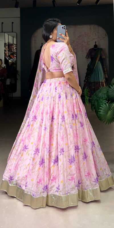 LNB 1036 Baby Pink Color Tabby Silk with Lace Work Lehenga Choli . Wedding, Party, Festive, Events, Grab it for ₹1999. Delivery 4-6 Working Days. Shop now. | Bollywood Lehenga, Creative Lehenga, Designer Lehenga, Embroidered Lehenga, Lehenga, Party Wear Lehenga
